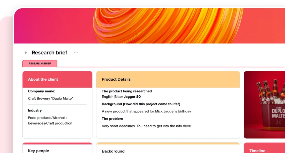 Work template preview